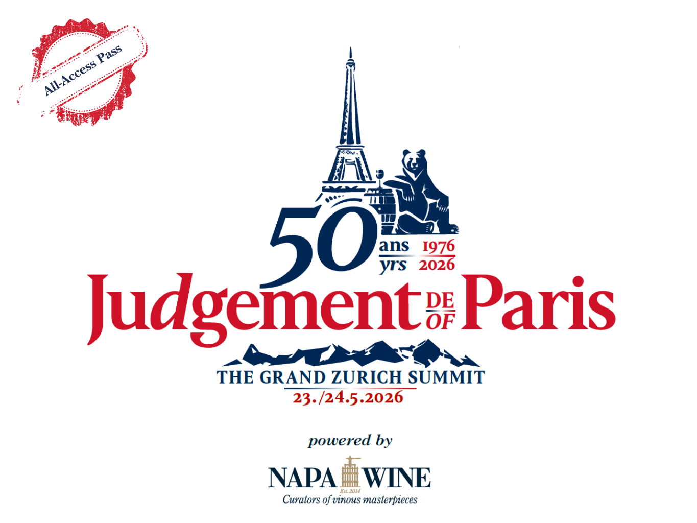 Grand Zurich Summit – 50th Anniversary of the Judgement of Paris (All-Access Pass)