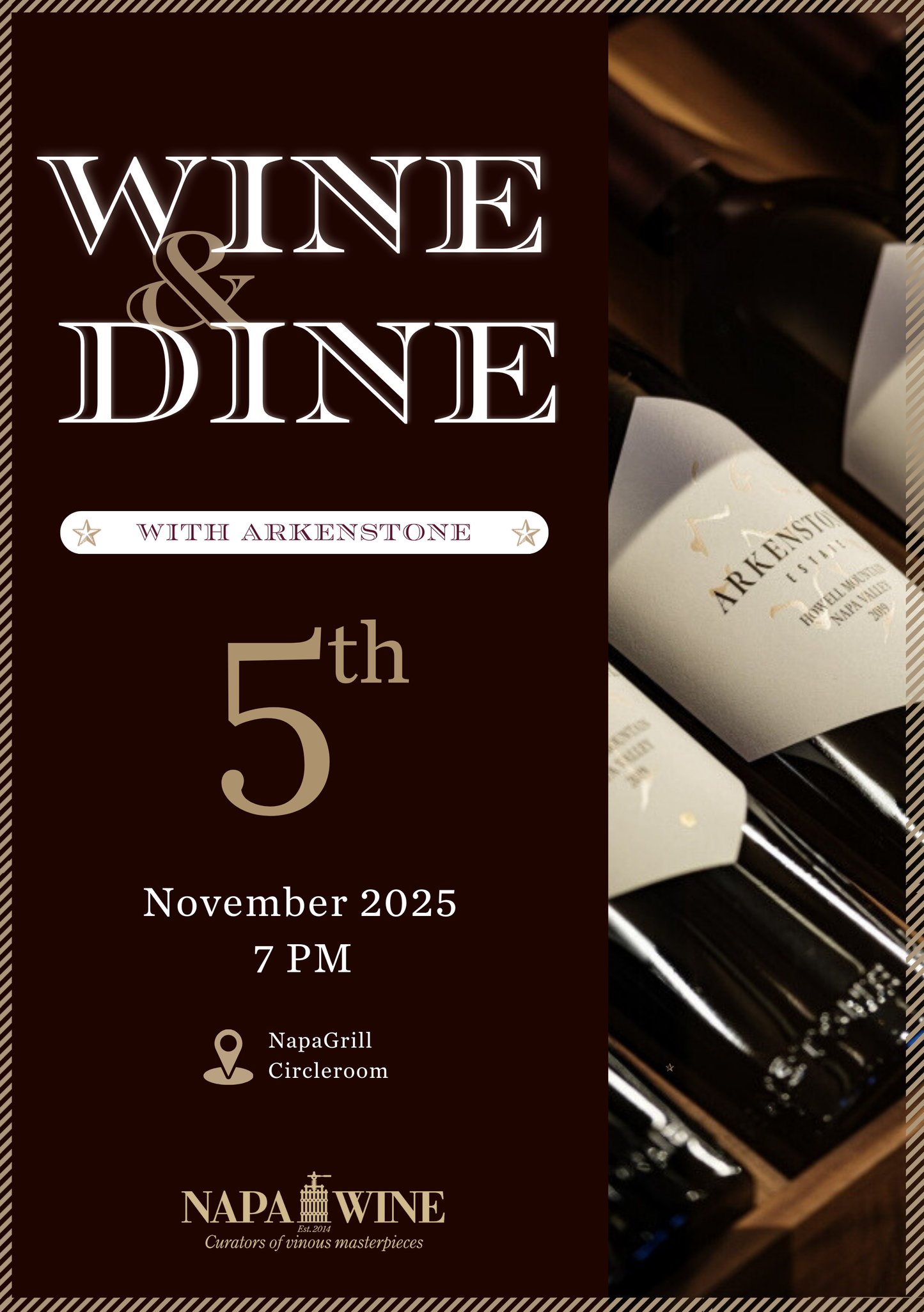 Arkenstone | Wine & Dine