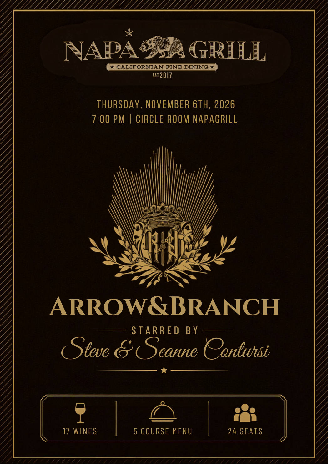 Arrow & Branch Wine & Dine