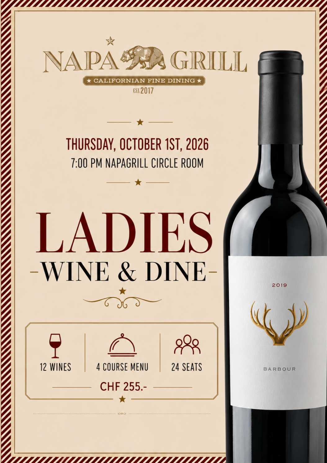 Ladies Wine & Dine