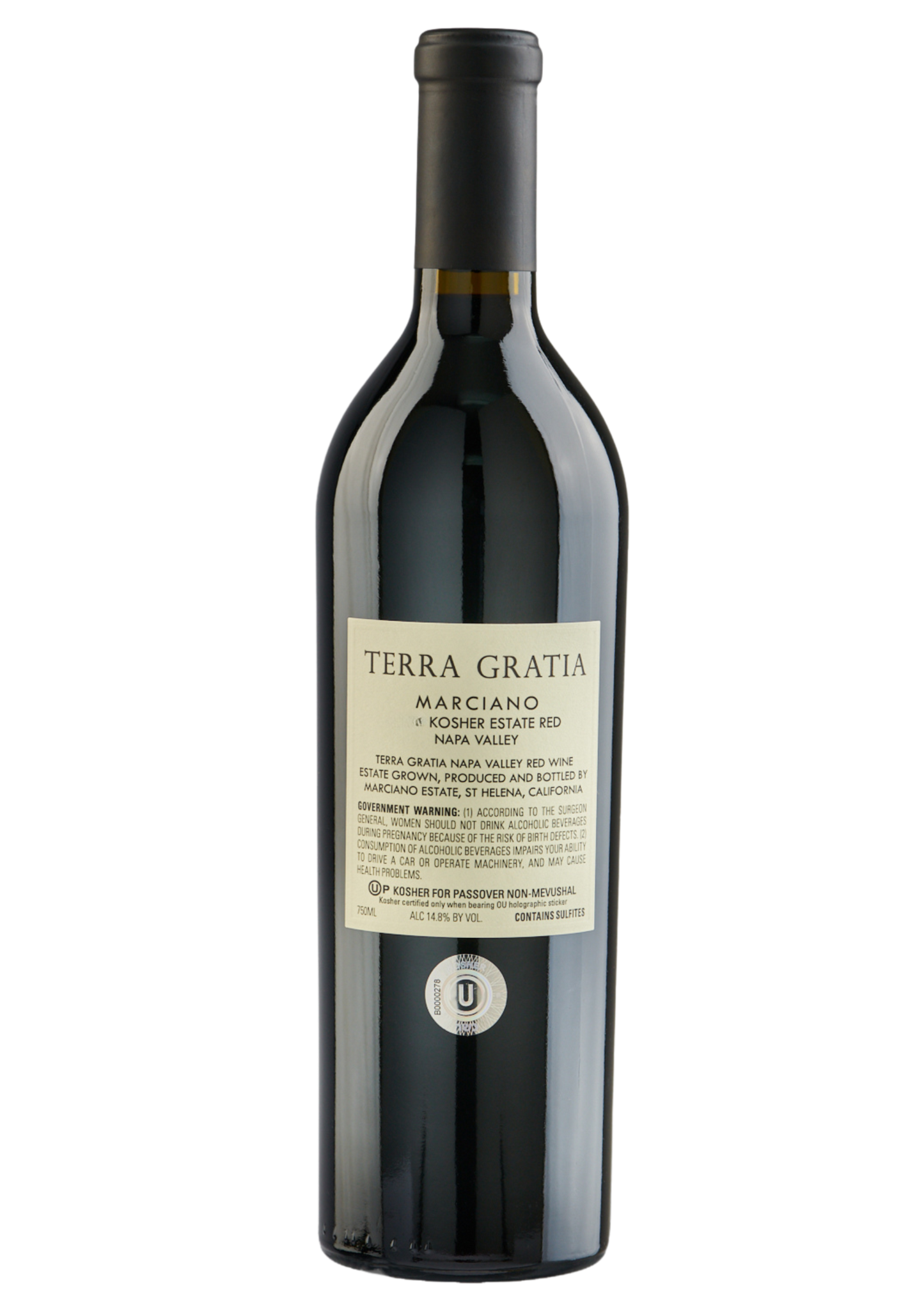 Marciano | Terra Gratia Cabernet Sauvignon Kosher - 2017
