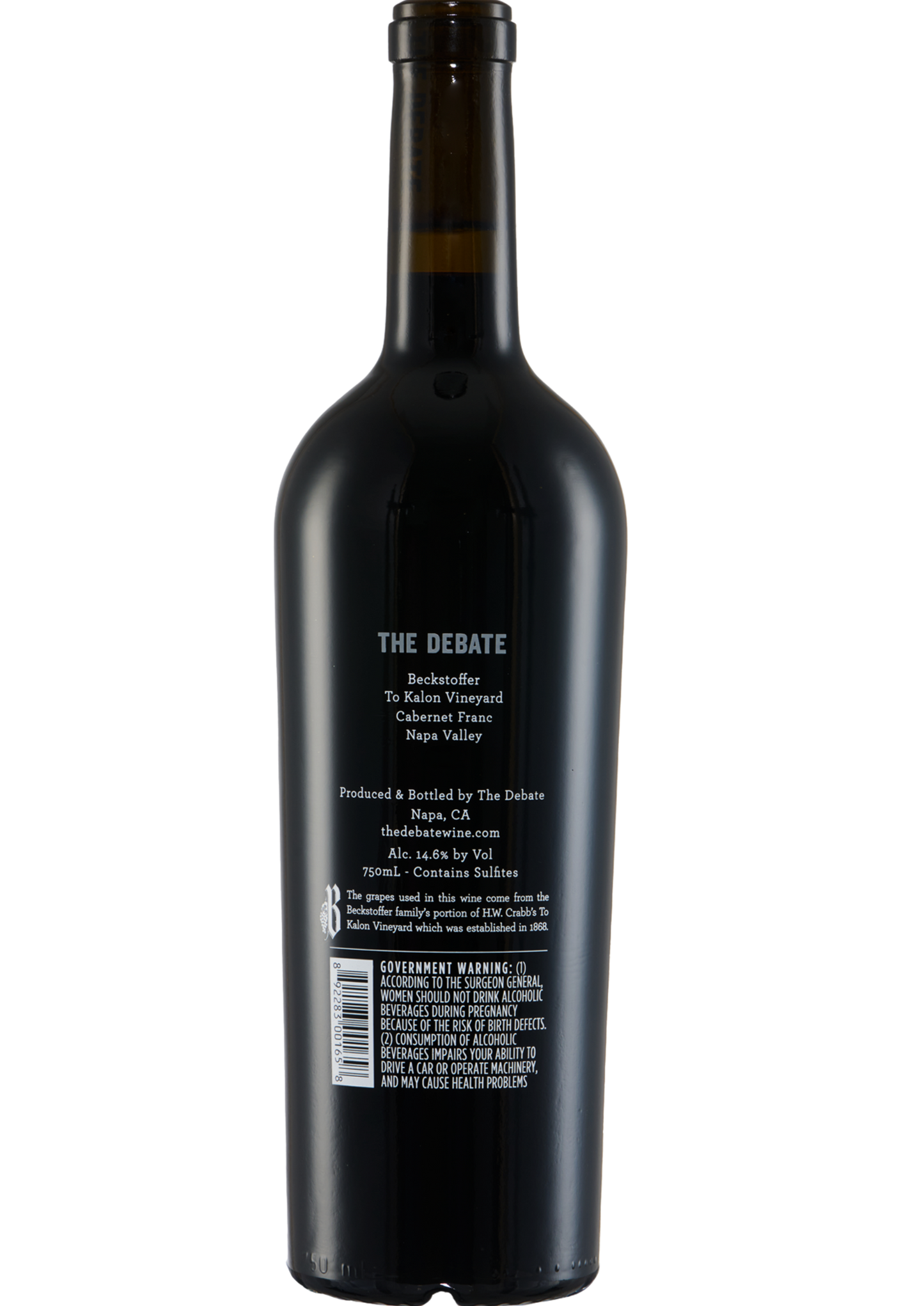 The Debate | To Kalon Cabernet Franc - 2018