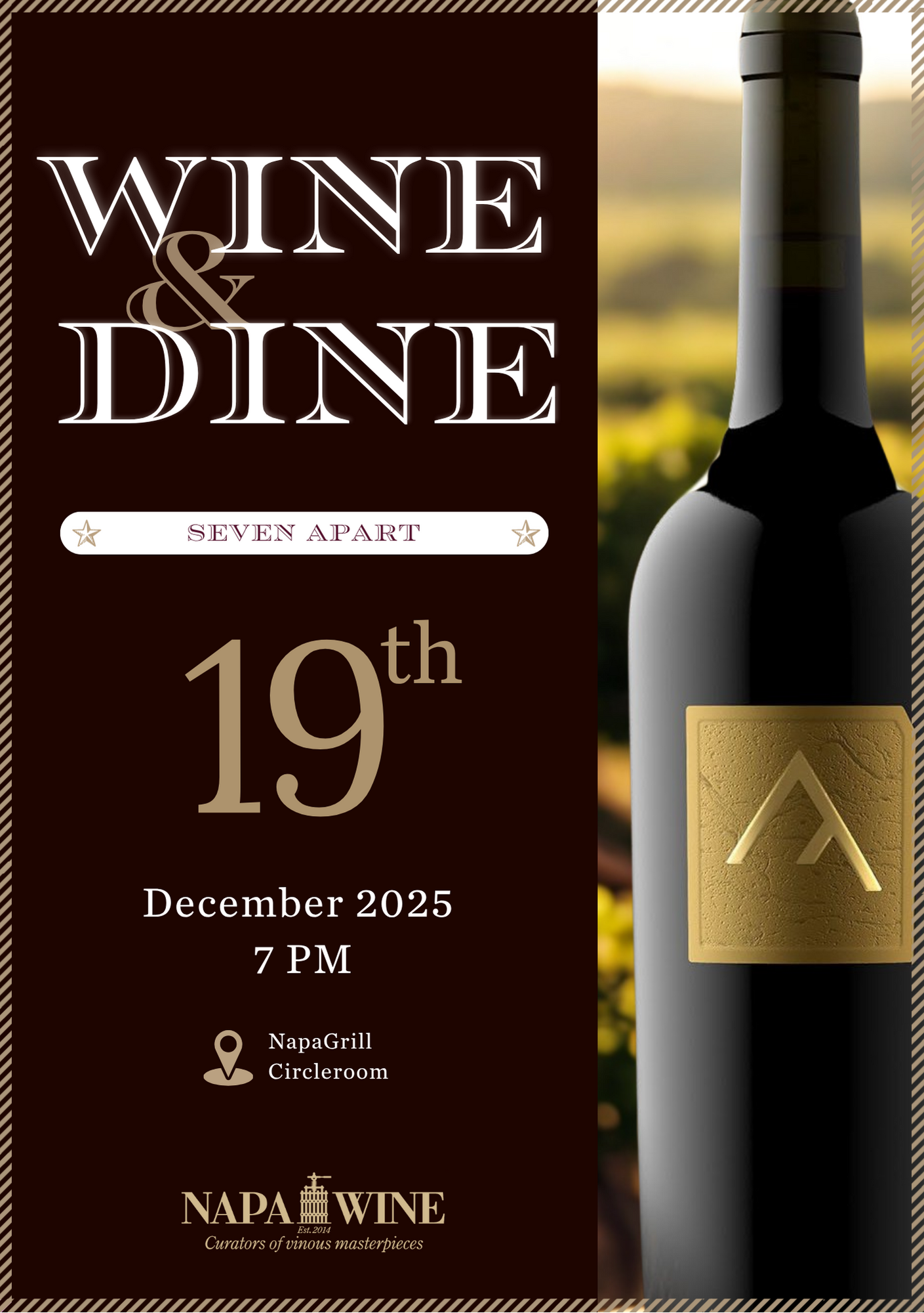 Seven Apart | Wine & Dine
