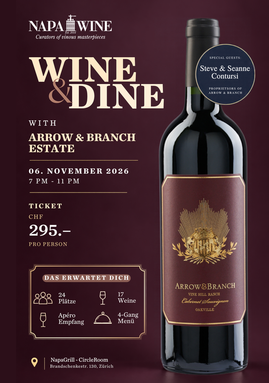 Arrow & Branch I Wine & Dine I 6. November 2026 I CircleRoom